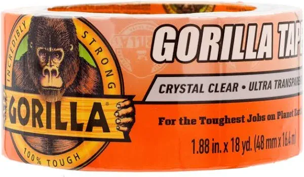 Gorilla Crystal Clear Tape 6060002