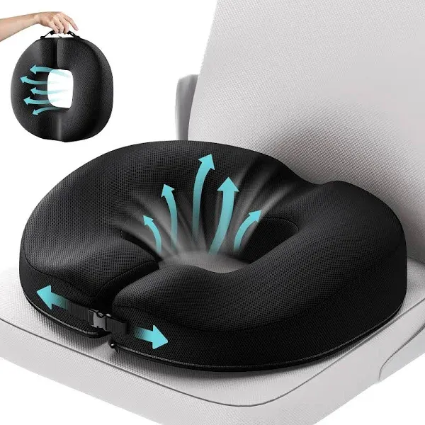 Benazcap Donut Pillow Seat Cushion