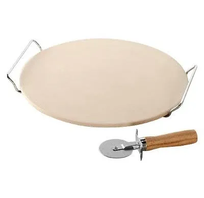 Nordic Ware, Tan Pizza Stone Set, 13 inch diameter