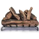 Real Fyre Vented Split Oak Designer Plus Gas Logs 24"