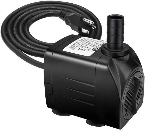 Jhua Fountain Pump 300GPH 1200L/H 21W Submersible Water Pump