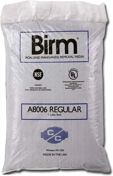 Birm Filter Media (Removes Iron and Manganese from Well Water)