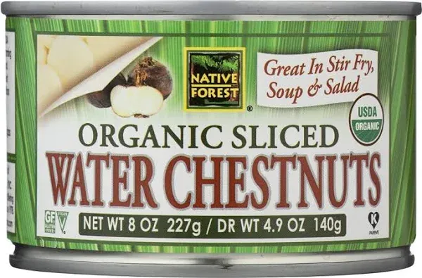 Native Forest Organic Sliced Water Chestnuts (8 oz)