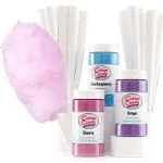 Cotton Candy Express Fun Pack | Kit Features Cherry Blue Raspberry & Grape Floss