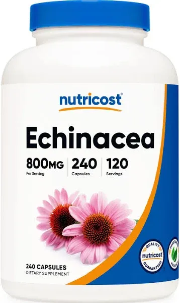 Nutricost Echinacea 800mg 240 Capsules