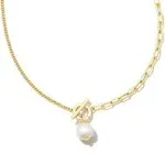 Kendra Scott Leighton Pearl Chain Necklace