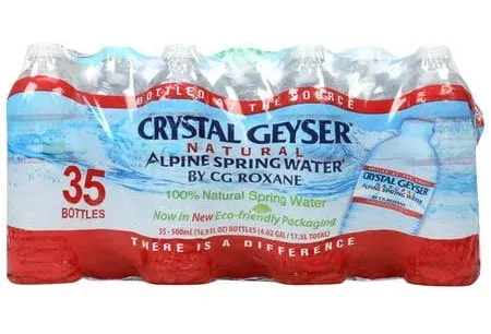 Crystal Geyser Alpine Water Spring