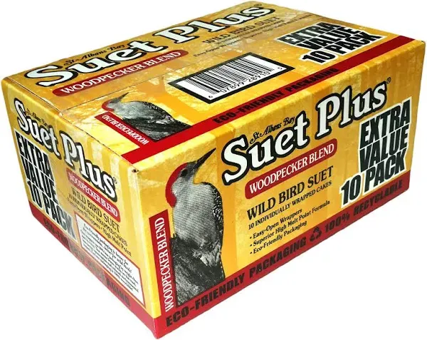 Wildlife Sciences Suet Plus Woodpecker Blend Suet