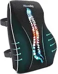 Office Chair & Car Lumbar Support Pillow for Lower Back Pain Relief