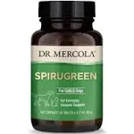 Dr. Mercola, SpiruGreen Superfood for Pets, 500 mg, 180 Tablets (For Dogs & Cats)