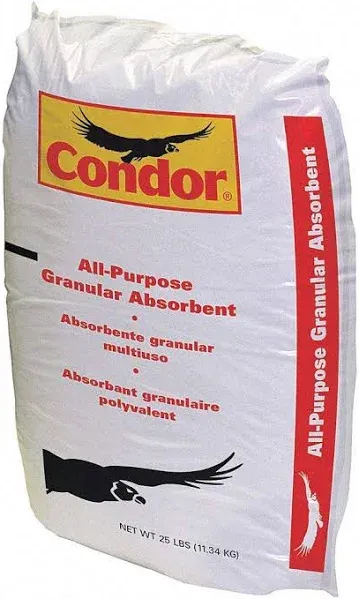 Condor Granular Clay Floor Absorbent 25 lb. Bag