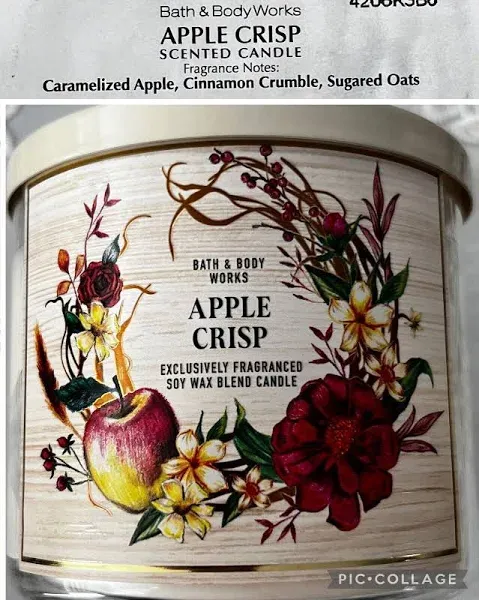 Apple Crisp Candle Bath and Body Works