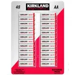 Kirkland Signature Alkaline AA Batteries, 48 ct