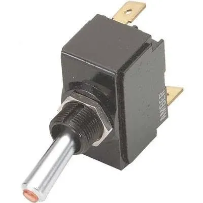 CARLING TECHNOLOGIES 2FAA01-73 Toggle Switch, On/Off, SPST 10C564