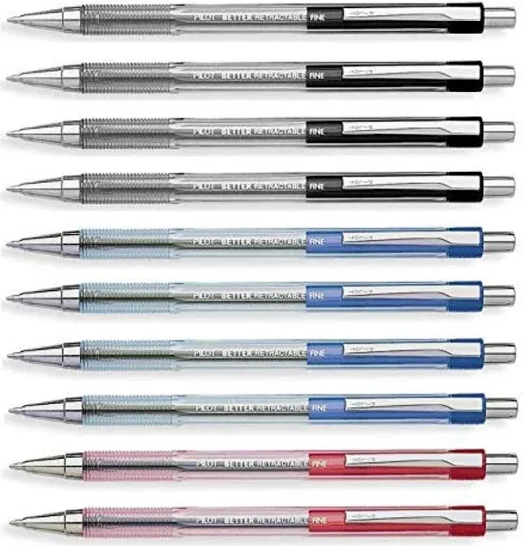 Pilot Better Ballpoint Pen Retractable