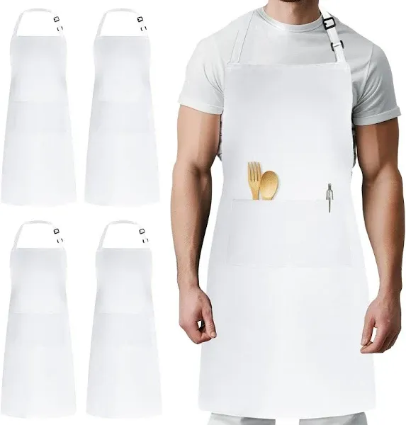 Syntus 2 Pack Adjustable Bib Apron