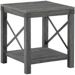 Freedan - Grayish Brown - Square End Table