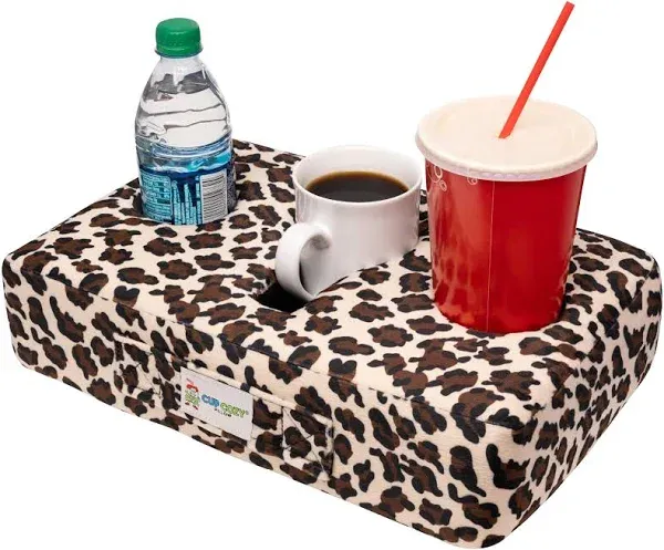 Cup Cozy Pillow (Cheetah)- *As Seen on TV* -The World&#039;s Best Cup Holder! Keep...