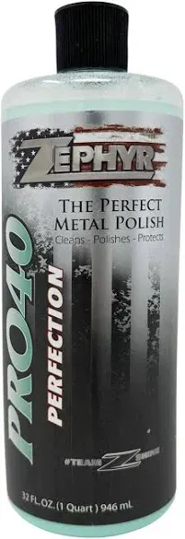 Zephyr PRO40032 32 oz. Pro-40 Metal Polish