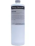 Benzyl Benzoate 1000ml (32 fl oz) High Purity Fragrance/Aroma Compound. Perfect for Cosmetics, Hair & Scalp Products.