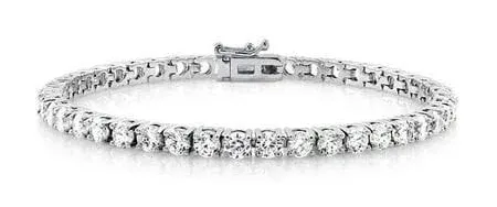 Cate & Chloe Kaylee 18k Gold Plated Tennis Bracelet with CZ Crystals Women's