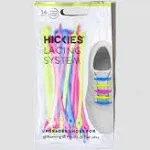 HICKIES No Tie Shoelaces For Adults Premium Grey Shoe Laces For Sneakers No Tie Laces - 14 Elastic Waterproof Tieless Shoelaces, A Pair Unisex No Tie Running Shoe Laces One Size fit All