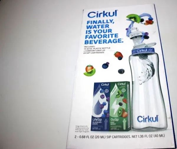 Cirkul Starter Kit 32oz Plastic