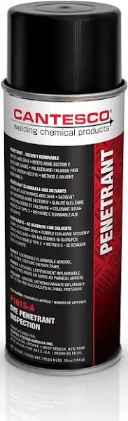 Cantesco Dye Penetrant Aerosol Can P101S-A