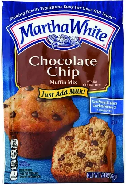 Martha White Chocolate Chip Muffin Mix