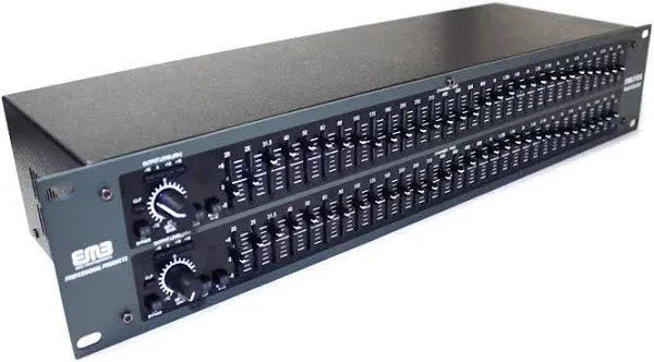 EMB EB631EQ Professional Sound System 31 Bands Graphic Equalizer with EQ Bypass