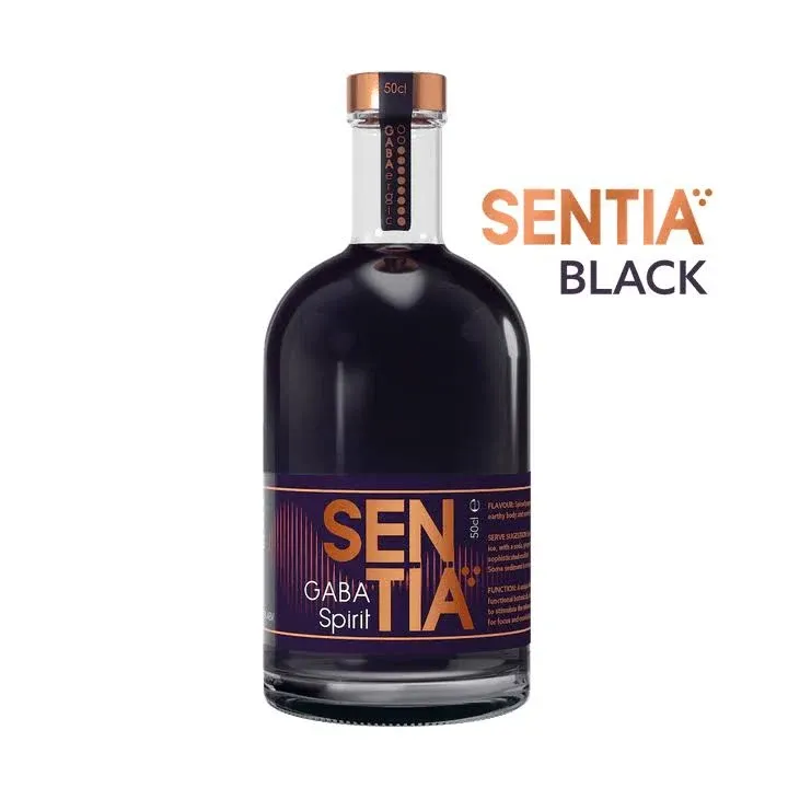 Sentia Sentia Black Functional Non-Alcoholic Gaba Spirit