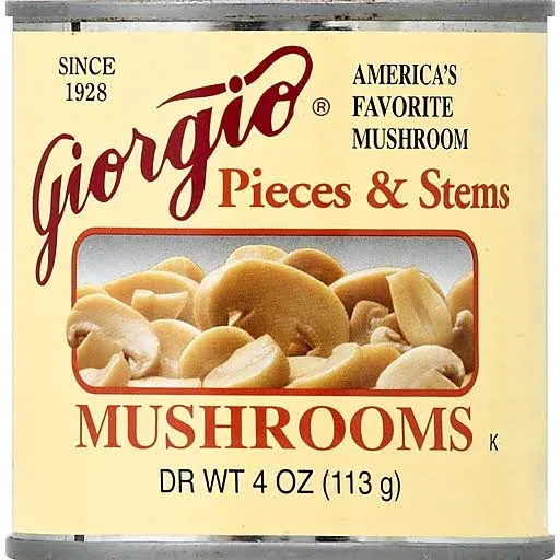 Giorgio Pieces & Stems Mushrooms (4 oz)