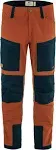 Fjallraven Men's Keb Agile Trousers - Autumn Leaf/Dark Navy - 52/R