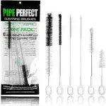 StemClenz P.Perfect | Mini 6pcs Brush Pack | Non-Scratching | Pipe Cleaner for Small Pipe and Tube Cleaning Brush Kit