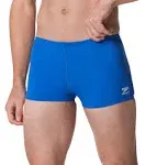 Speedo Men's Swimsuit Square Leg Endurance+ Solid