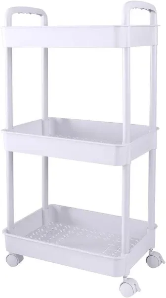 Organize It All 3 Tier Rolling Cart