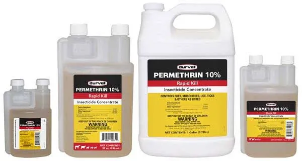 Durvet Permethrin 10% Concentrate