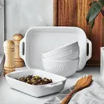 Staub Baking Dish Set, 4-Piece - White