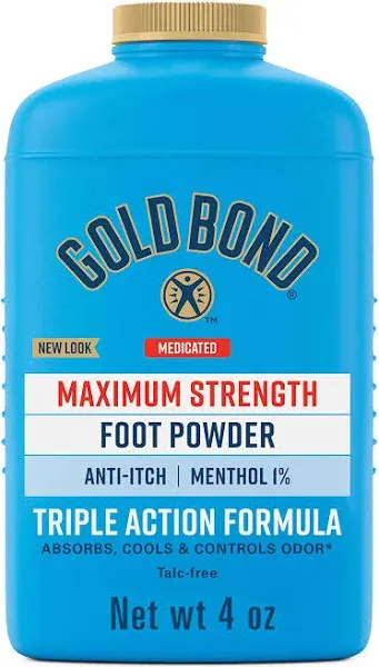 Gold Bond Foot Powder Medicated