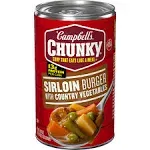 Campbell's Chunky Sirloin Burger With Country Vegetables Soup (1.18 lbs)