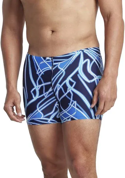 Speedo Men's Print Beachstar Square Leg