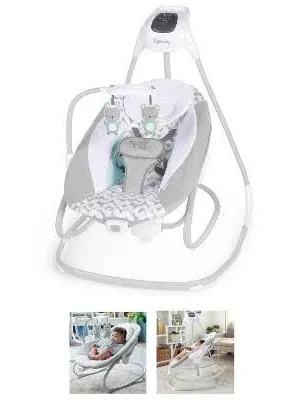 Ingenuity Simple Comfort 2-in-1 Swing Rocker