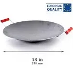 Hakan Discada Disc Cooker, Cowboy Wok, Cooking Disco, Disk It Grill for Camping, Picnic, Outdoor Activities (Small 11.8 in)