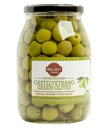 Castelvetrano Pitted Sicilian Green Olives