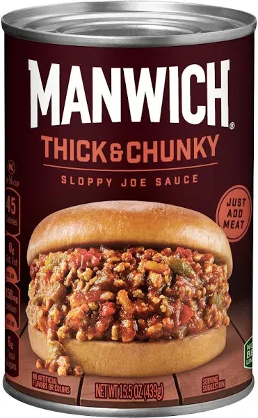 Manwich Thick and Chunky Sloppy Joe Sauce