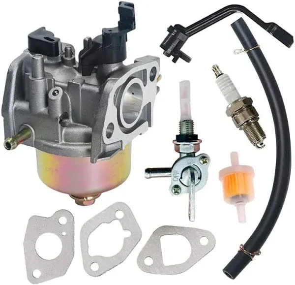 3500 Carburetor for Champion Power Equipment 3500 4000 Watts Gas Generator Engine Carb （with insulator,Spark Plug kit)