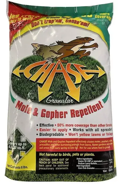 Chase Granular Mole & Gopher Repellent 6 lb.