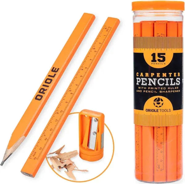 Oriole Tools Carpenter Pencil Set