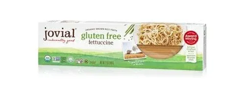 Jovial Grain-Free Brown Rice Fettuccine | Certified Gluten-Free | USDA Certified Organic | Made in Italy | 12 oz (1 pack)