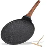 9.5 inch Crepe Pan with Spreader, Nonstick | adamsbargainshop.com